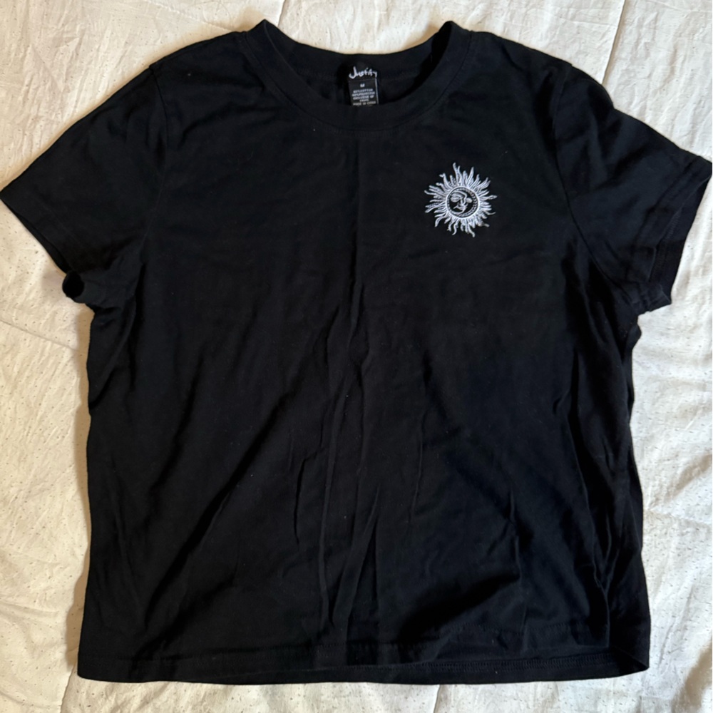Justify Midnight Black Tee